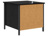 Bedside Cabinet 2 pcs Black Oak 40 x 42 x 50 cm Engineered Wood 881851