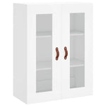 Highboard White 69.5x34x180 cm Engineered Wood 3198697