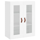 Highboard White 69.5x34x180 cm Engineered Wood 3198697