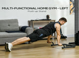 Multi Gym Workout, Weight Machine with 65kg Weight Stack, Sit Up Bench, Push Up Stand, Dip T3398P349238