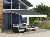 2.5 x 3m Electric Cassette Awning, with Remote - Grey T3398P313558