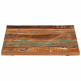 Square Table Top 60x60 cm 25-27 mm Solid Reclaimed Wood 286052