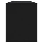TV Cabinet Black 130x35x50 cm Engineered Wood 809585