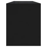 TV Cabinet Black 130x35x50 cm Engineered Wood 809585