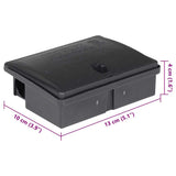 Mouse Traps 20 pcs Black 13x10x4 cm 4106483