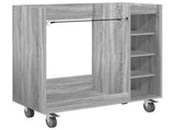 Golf Cabinet with Wheel Plain Grey Sonoma 90 x 45 x 98 cm 899468