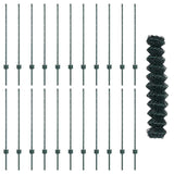 Fence and Post Green 1 x 25 m Steel 3336248