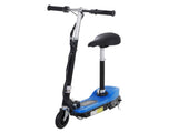 Foldable Electric Scooter for Kids 12V 120W W/Brake Kickstand -Blue T3398P349427