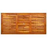 Garden Dining Table x80x75 cm Solid Acacia Wood 316568