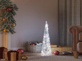 Acrylic Decorative LED Light Cone Cold White 60 cm 328956