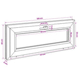 Basement Window Internal Colour White RISOR 120 x 40 cm 42047791