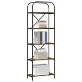 Bookshelf Smoked Oak 60 x 30 x 183 cm Engineered wood 879853