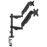 ZNTS Dual Monitor Arm for Max 27 Inch Screen VESA 75/100 mm 20 kg 4012172