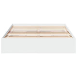 Bed Frame with Drawers without Mattress White 135x190 cm Double 3280692