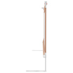 Toddler Safety Bed Rail Taupe 90x25 cm Fabric 10216