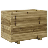 Garden Planter 70x40x49.5 cm Impregnated Wood Pine 847372