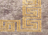 Rug Runner MARSA Grey 50 x 400 cm Polyester and PVC 42023350