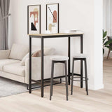 Table Sonoma Oak 100 x 40 x 100.5 cm Engineered Wood and Steel 873739