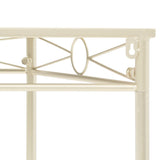 Side Table Vintage Style Metal 87x34x73 cm Gold 245934