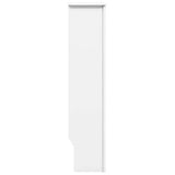 3051376 Radiator Covers 2 pcs White 172x19x81,5 cm MDF