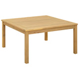 Coffee Table Light Acacia 85 x 85 x 45 cm Solid Acacia Wood 42026780