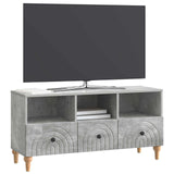 TV Cabinet Concrete Grey 102 x 34.5 x 50 cm Engineered Wood 894218