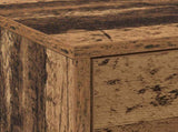 TV Cabinet with LED Old Wood 165 x 34 x 40 cm Engineered Wood 8006550