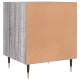 Bedside Cabinets 2 pcs Grey Sonoma 40x40x50 cm Engineered Wood 827529