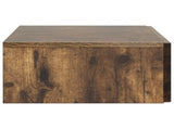Wall-Mounted Side Table Smoked Oak 87.5 x 34.5 x 17 cm 898500