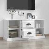 TV Cabinet White 99.5x35.5x48 cm Engineered Wood 816272