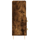 ZNTS Sideboard Smoked Oak 34.5x34x90 cm Engineered Wood 828657