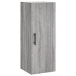 Highboard Grey Sonoma 34.5x34x180 cm Engineered Wood 3198815