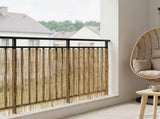 Garden Fence Carbonized 600 x 90 cm Reed 42031266
