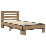 Bed Frame with Headboard Artisan Oak 80 x 200 cm 8009106