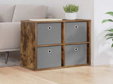 Sideboard with Drawer Smoked Oak 59.5 x 27 x 57 cm 8000536