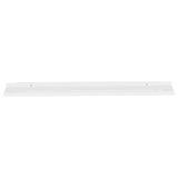 Wall Shelves 4 pcs High Gloss White 115x9x3 cm 326657