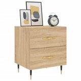 Bedside Cabinets 2 pcs Sonoma Oak 40x35x47.5 cm Engineered Wood 827267
