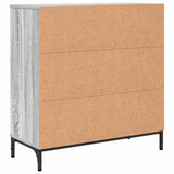 Sideboard Grey Sonoma 79.5 x 33 x 82 cm Engineered Wood 883440