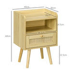 ZNTS Bedside Tables 93892286