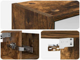 Bathroom Mirror Cabinet Smoked Oak 73.5 x 16 x 62.5 cm 889171