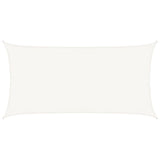 Sunshade Sail 160 g/m White 3x6 m HDPE 311240