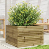 Garden Planter 70x70x45.5 cm Impregnated Wood Pine 847257