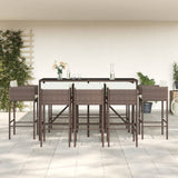 Garden Bar Set Brown, Black, Cream White 3203936