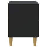 Bedside Cabinet Black 62 x 34.5 x 48 cm Engineered Wood 894546