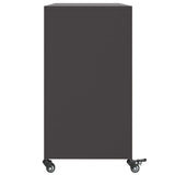 Sideboard Black 100.5x39x72 cm Steel 846734