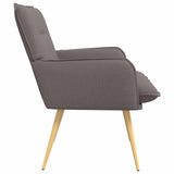 Armchair Taupe Fabric 42047704