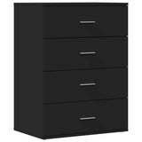 Sideboards 2 pcs Black 60x39x80 cm Engineered Wood 3276624