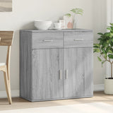 Sideboard Grey Sonoma 79x38x80 cm Engineered Wood 840525