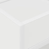 End Table 2 pcs White 30 x 30 x 56 cm Engineered Wood 890929