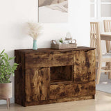 Sideboard Smoked Oak 100 x 30 x 65.6 Engineered Wood 888792